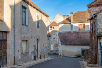 Le petit village de Billy dans l'Allier en Auvergne
