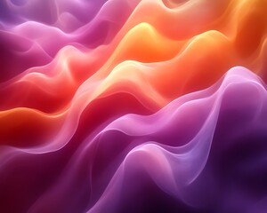 Obraz premium Abstract colorful flowing waves. (6)