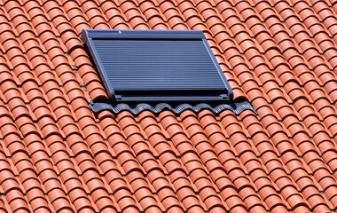 Fototapeta premium Red tiles roof