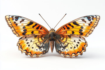 Fototapeta premium butterfly on white background