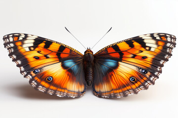 butterfly on white background