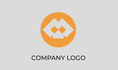 Abstract Logo Design with Modern Art Influences
