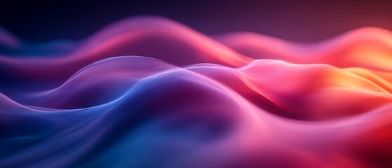 Obraz premium Abstract colorful wavy background. (7)
