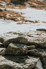 rock in the mountain, Madesimo, Italy