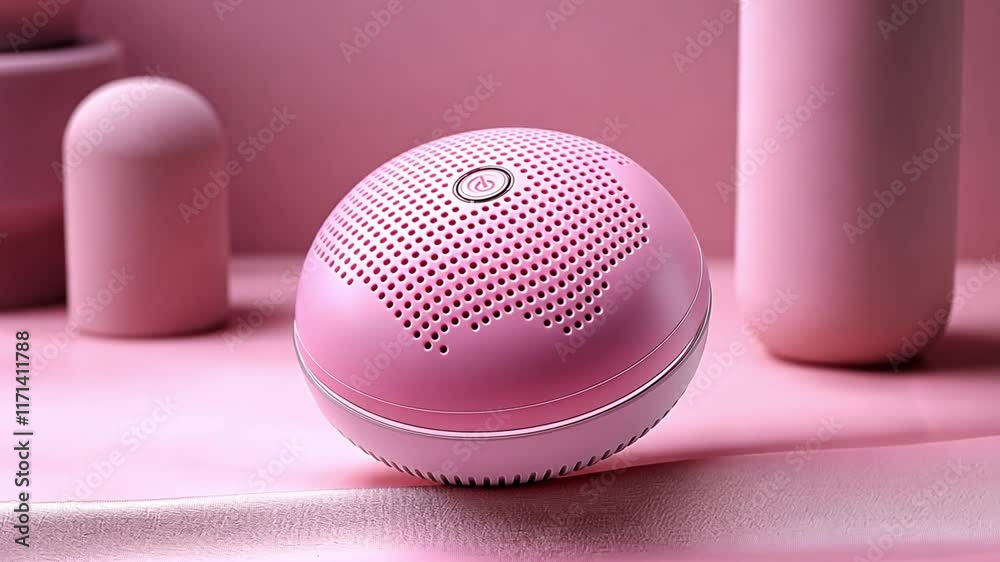 Poster this focus on innovative spa technologies designed for at home relaxation and well being. massager