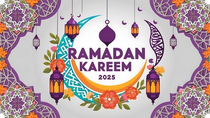 Obraz premium Ramadan kareem banner design
