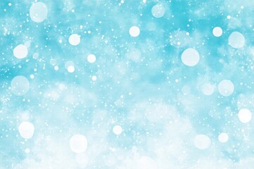 Obraz premium Abstract Light Blue Bokeh Background