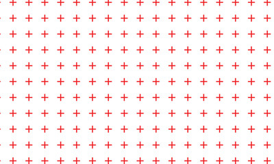 abstract red plus pattern suitable for background.