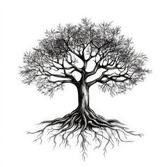 tree, nature, floral, flower, leaf, vector, illustration, design, art, branch, plant, spring, silhouette, decoration, pattern, ornament, summer, swirl, autumn, vintage, card, element, season, decor, f