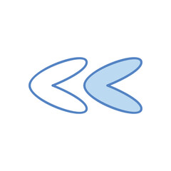 Arrow Left vector icon