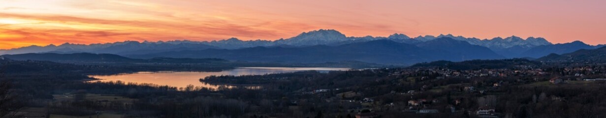 Panorama - Catena del rosa