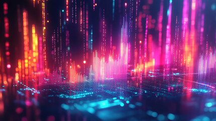 Digital Finance and Stock Trading Visuals