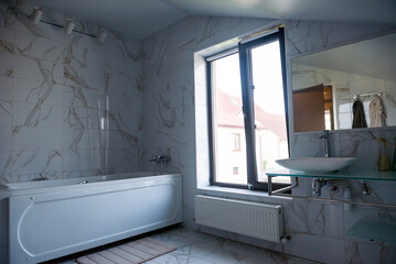 Bathroom in the house.
