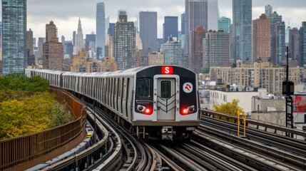 Naklejka premium Subways are the lifelines of urban transport.
