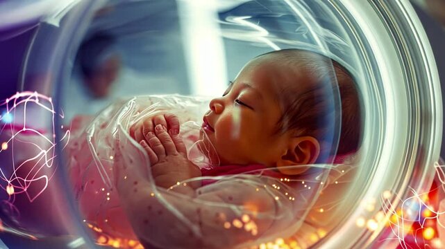 This Embryos are kept in incubators for optimal growth in a controlled environment.