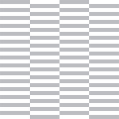 The geometric pattern with stripes. Seamless background. grey and white texture. step type pattern