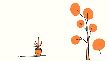 A hand-drawn sketch in a warm modern flat design using reds oranges and yellows in a color sketchnote style.