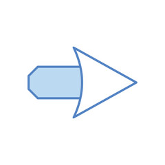 Arrow Right vector icon