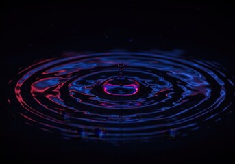 Dynamic Liquid Photography 4K Macro Shots of Vibrant Water Droplets in High-Speed Rainbow Spectrums
