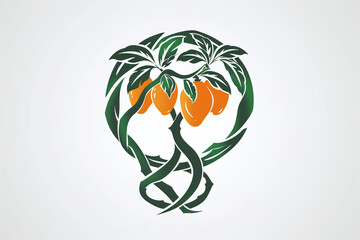 Refreshing Papaya Juice in a Glass with Fresh Papaya Slices, Mint Garnish, and Tropical Beverage with Papaya Seeds