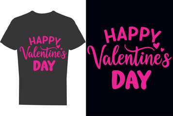 happy valentine's day t shirt design