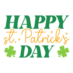 Fototapeta premium St. Patrick's Saying SVG Design