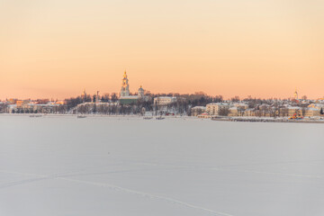 Obraz premium Panoramic view of the Kostroma city. Kostroma region, Russia