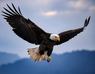 Obraz premium american bald eagle