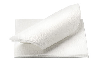 Blank paper napkin