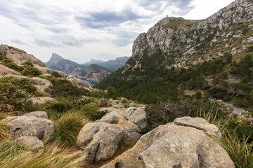 Mirador del Colomer a Maiorca in Spagna