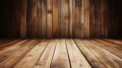 Naklejka premium light brown wood planks background