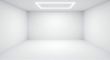 empty white room