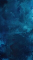 darkly saturated watercolor texture in navy teal layers forming moody abstract shapes with dramatic copyspace concept of marketing branding design