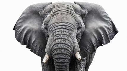 Close-up of a male Chang looking fierce