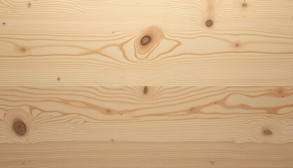 Fototapeta premium Textured light wooden background featuring unique grain patterns and knots for elegant design concept