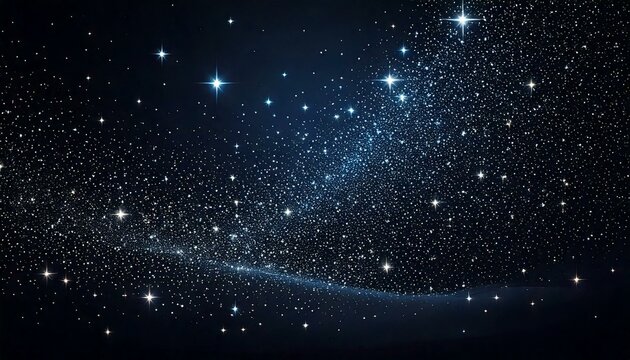 Generated image : arri&egrave;re-plan bleu fonc&eacute; avec des &eacute;toiles