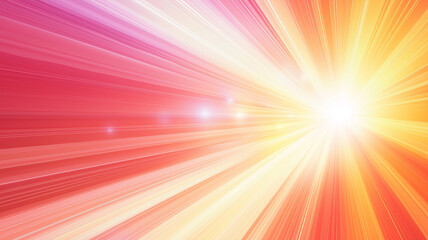 Obraz premium Rays digital illustration poster. Sunburst background. AI artwork. 