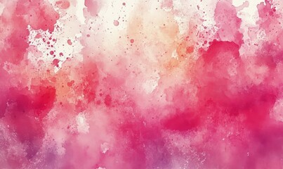 Obraz premium Abstract watercolor heart background. Concept love, valentine day greeting card.