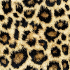 Naklejka premium leopard fur texture
