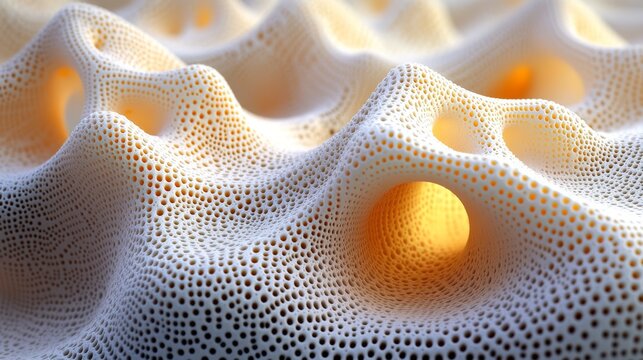 Exploring intricate 3D fractal shapes in vivid yellow, reminiscent of vibrant DMT hallucinatory visions