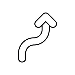 Arrow Up vector icon