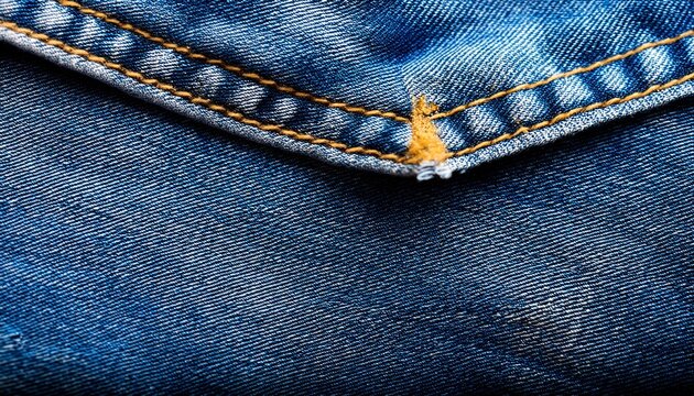 demin textile close up