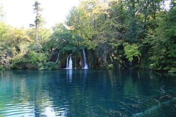 Landscape in Plitvicа Lakes National Park, Croatia
