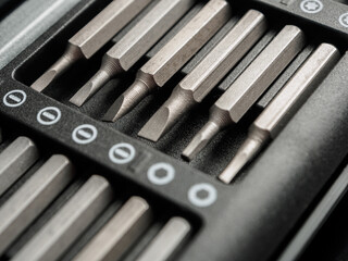 Screwdriver socket set designed for electronic repair, ideal for precision work