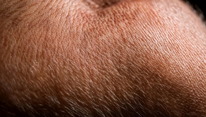human skin close up