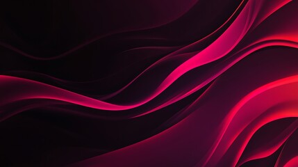 Obraz premium Abstract Dark Red Swirling Wave Design