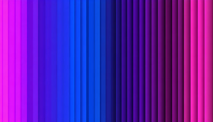 Vibrant vertical stripes in shades of pink, purple, and blue create a dynamic abstract background. Ideal for website banners, presentations, or design projects.