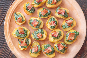 Roasted baby potatoes