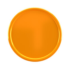 Web button circle icon 3d label 