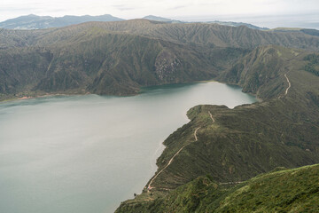 lake in the mountains